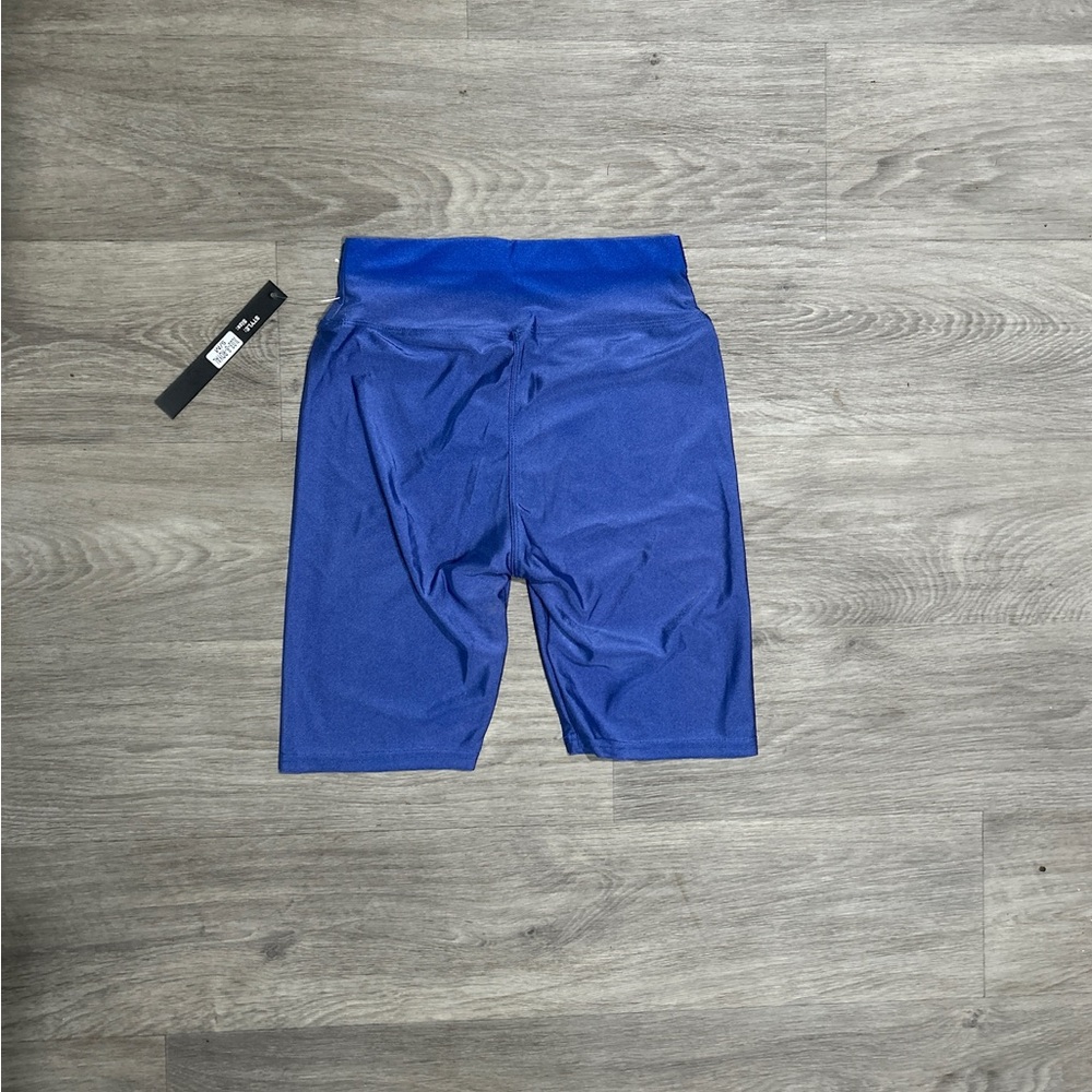 Women Blue Athletic Shorts